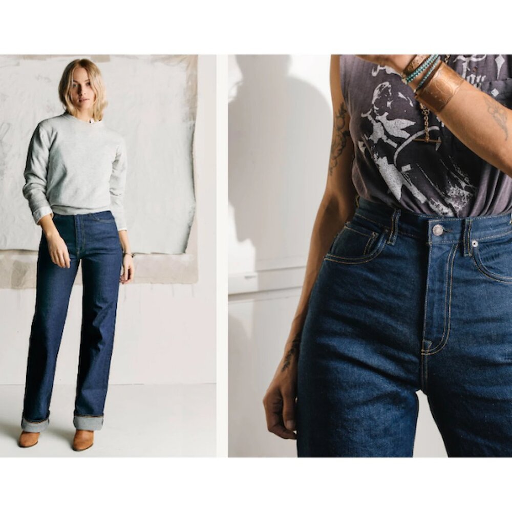 Imogene + Willie NWT Catherine Jean Indigo Dark Wash 26